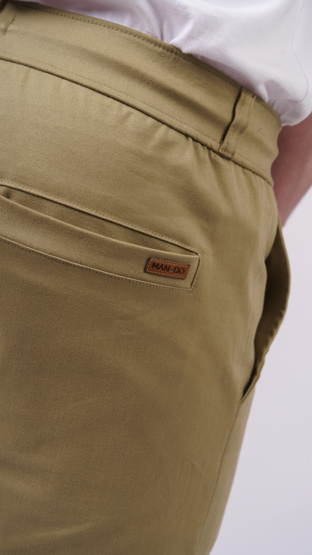 Green Olive Smooth Pants