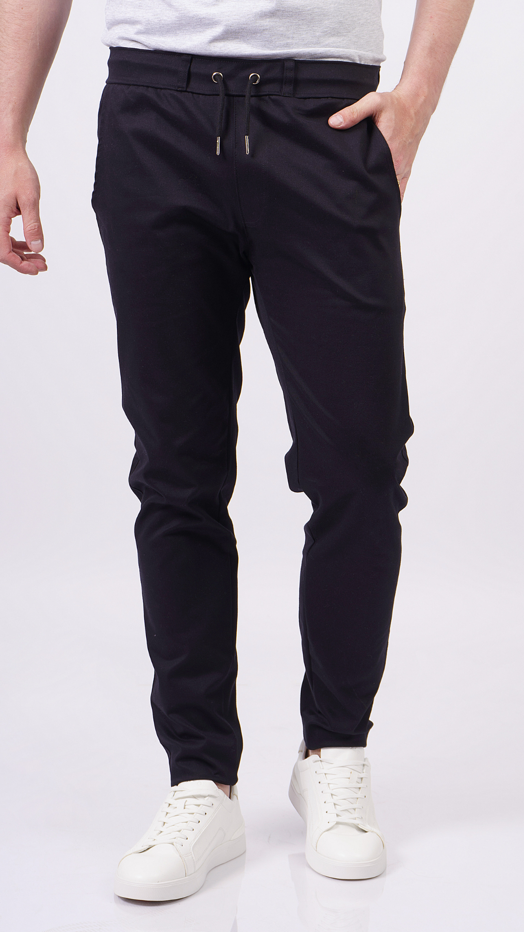 Black Smooth Pants