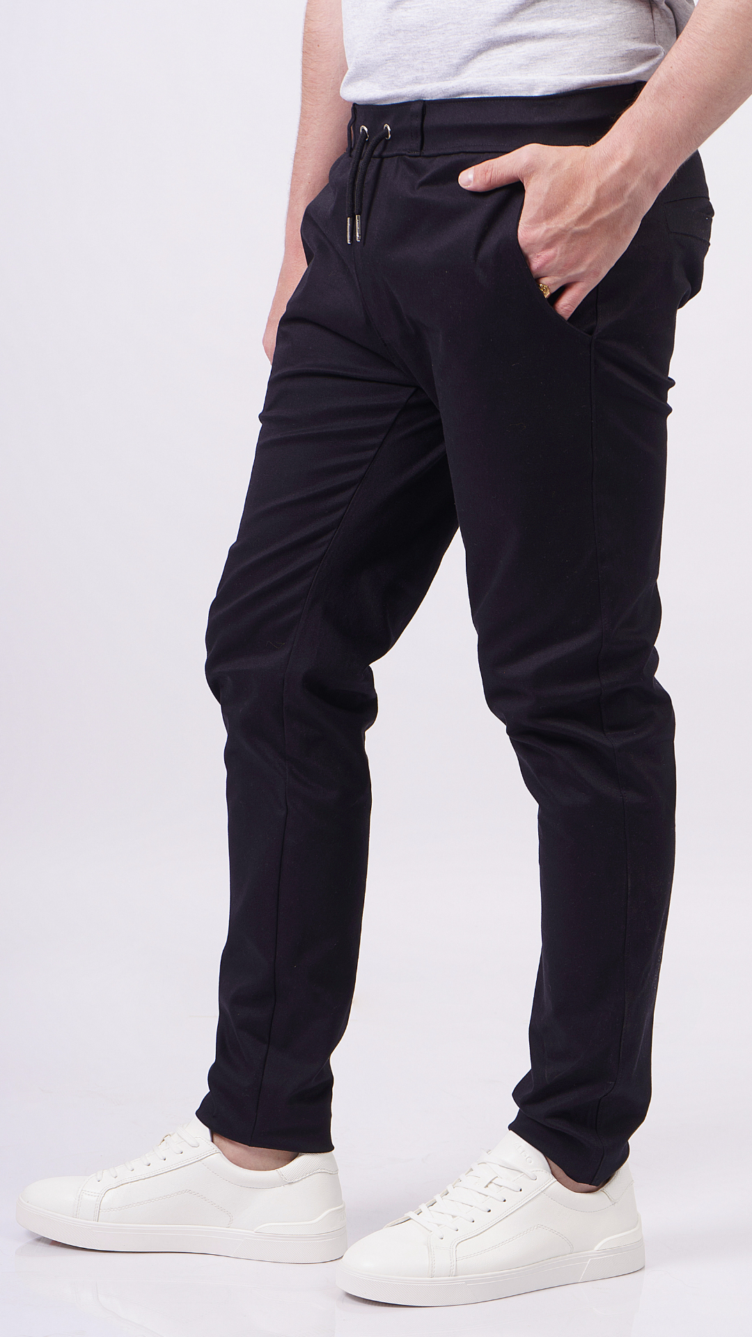 Black Smooth Pants