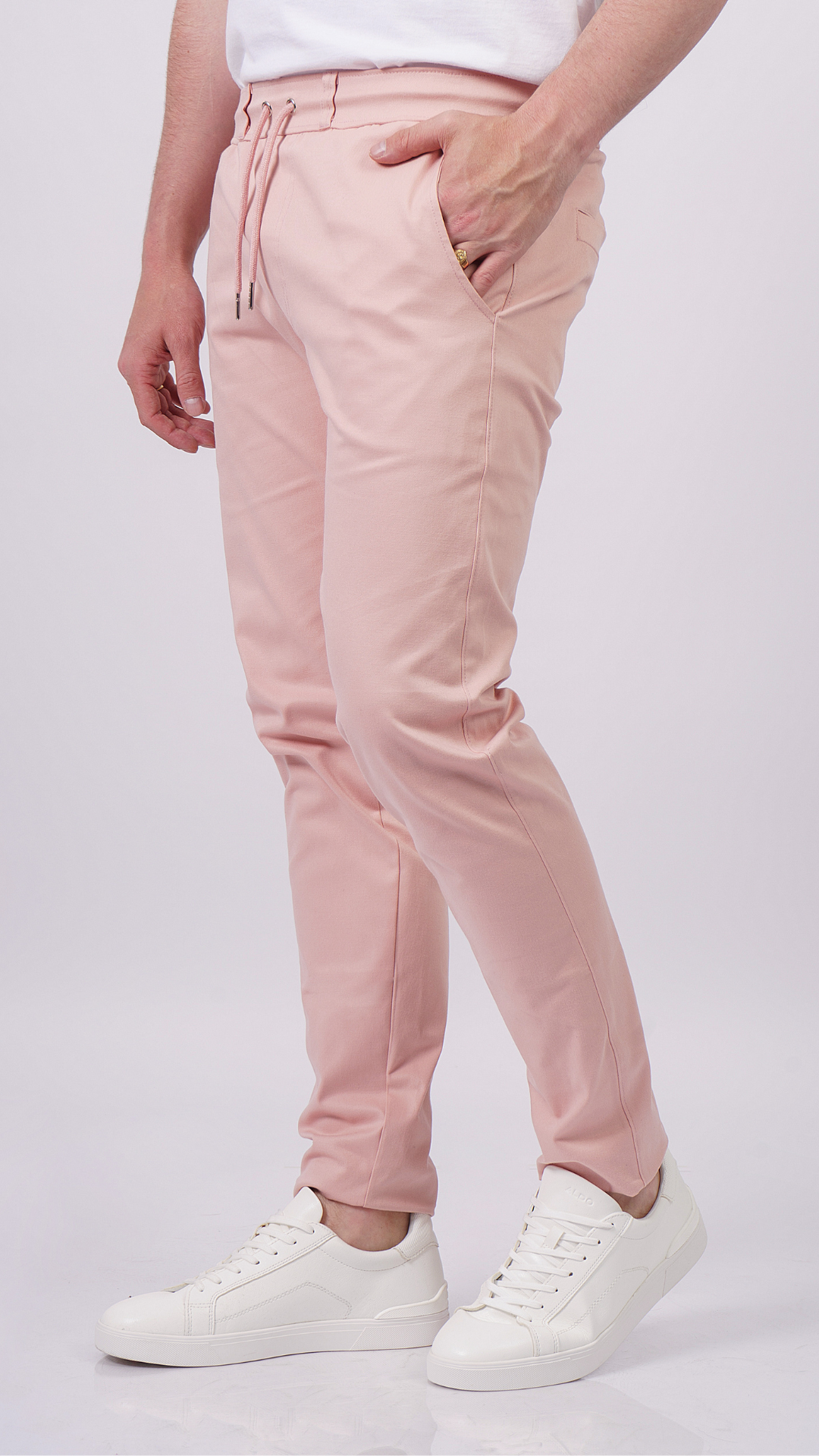 Light Pink Smooth Pants
