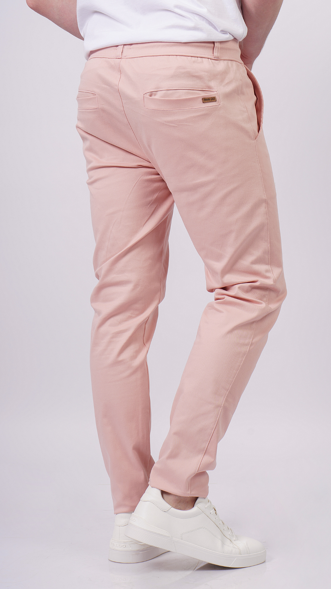 Light Pink Smooth Pants
