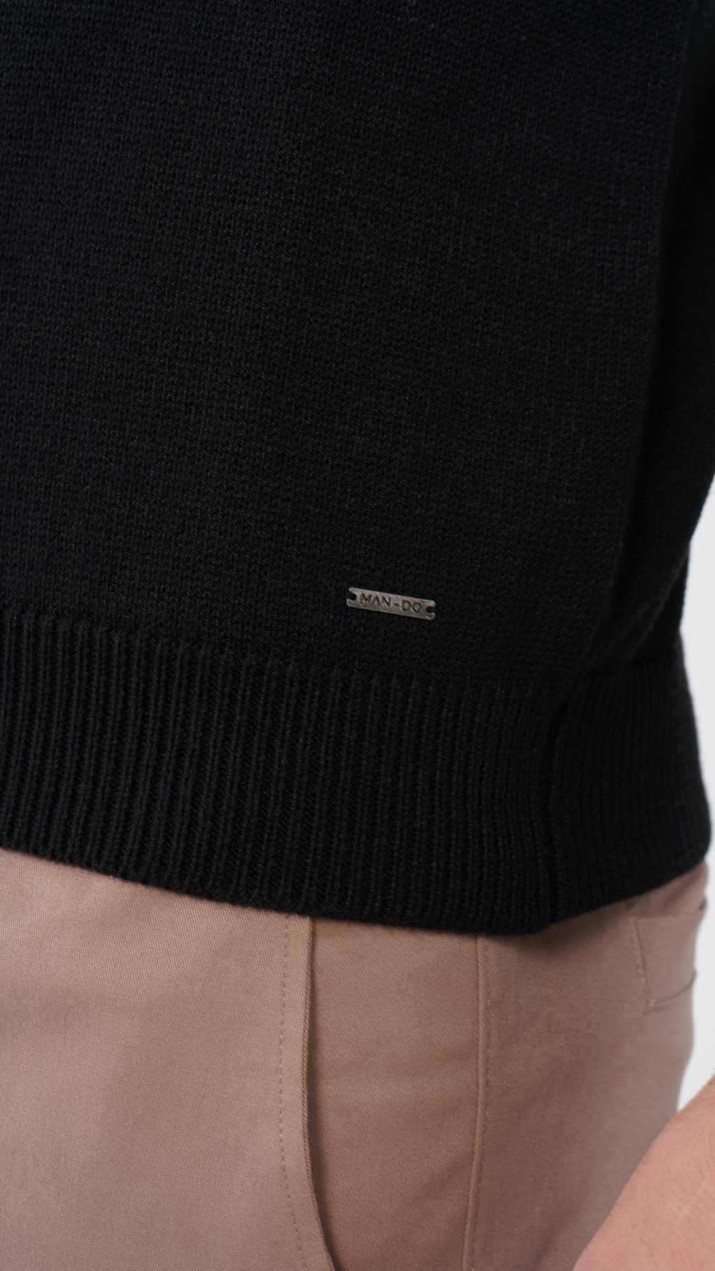 Black Perkins Sweater