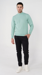 Green Mint Perkins Sweater