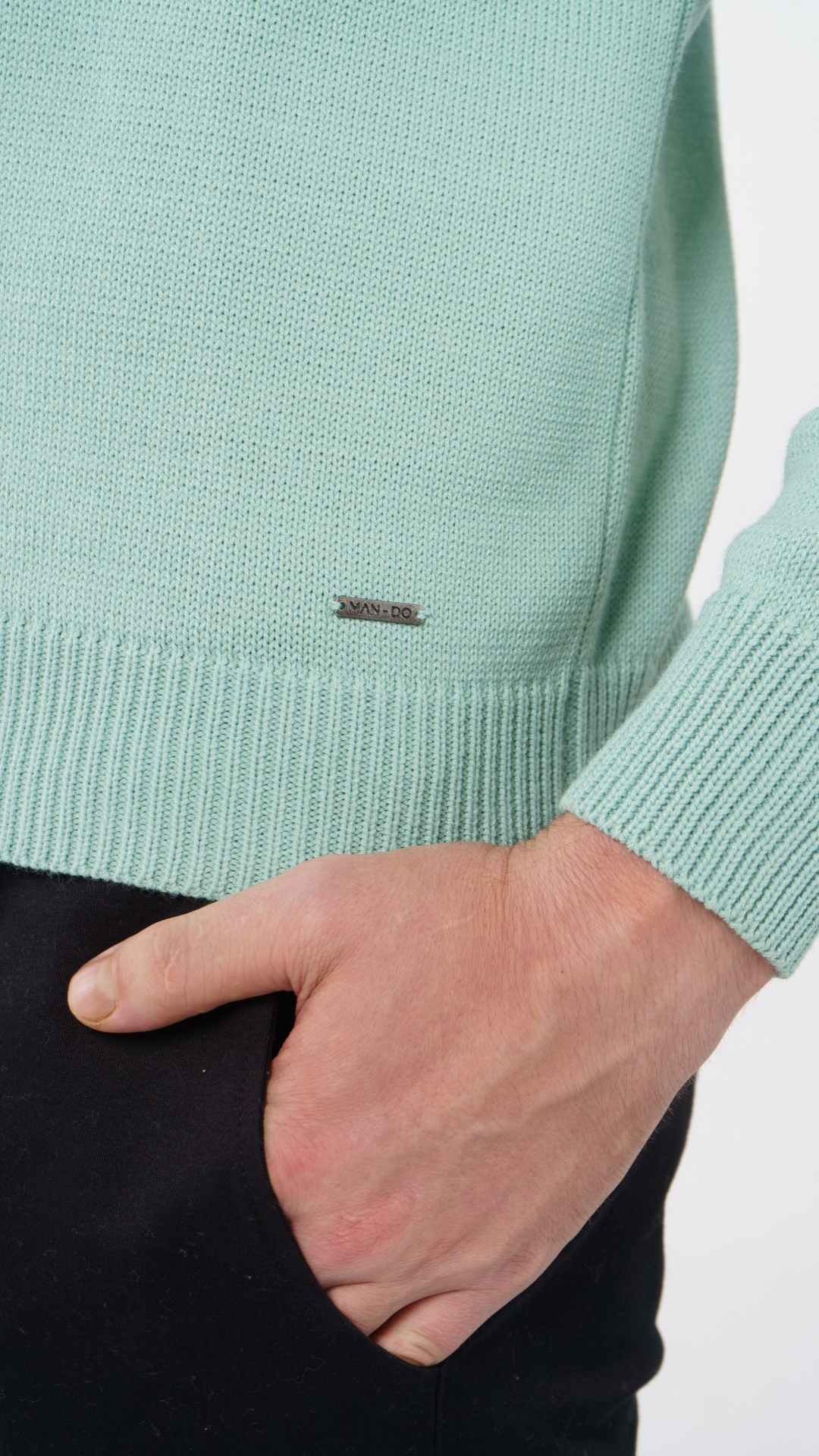 Green Mint Perkins Sweater