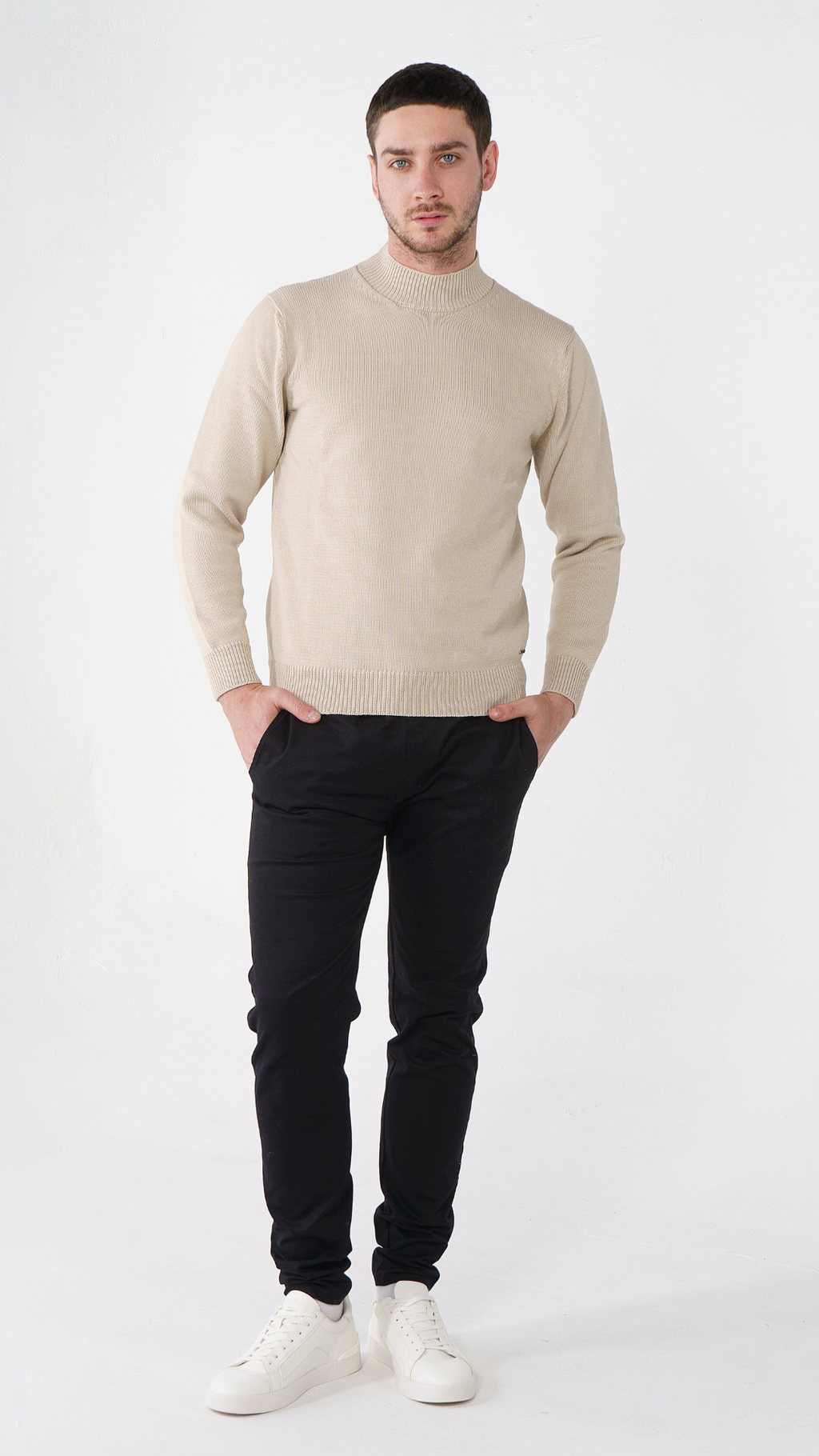 Light Beige Perkins Sweater