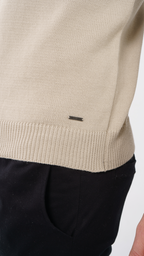 Light Beige Perkins Sweater