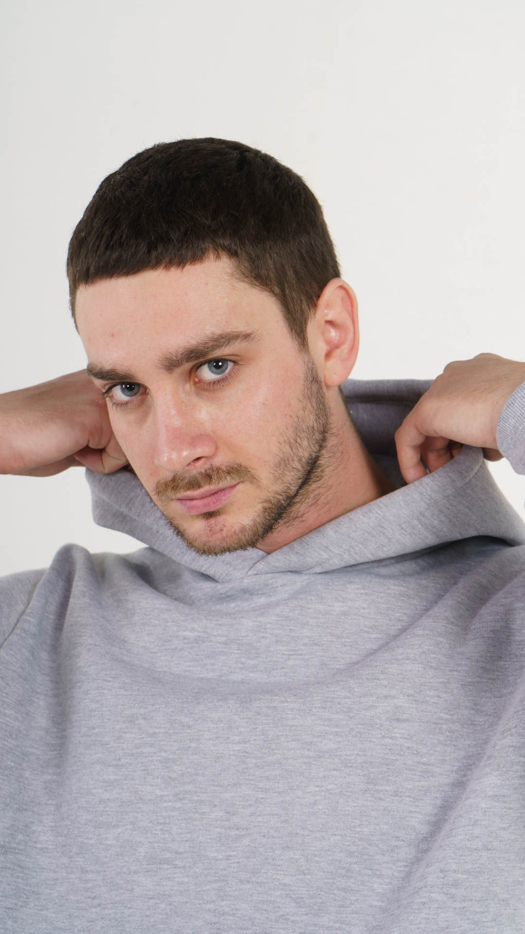 Gray Dove Silver Hoodie