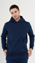Blue Navy Hoodie