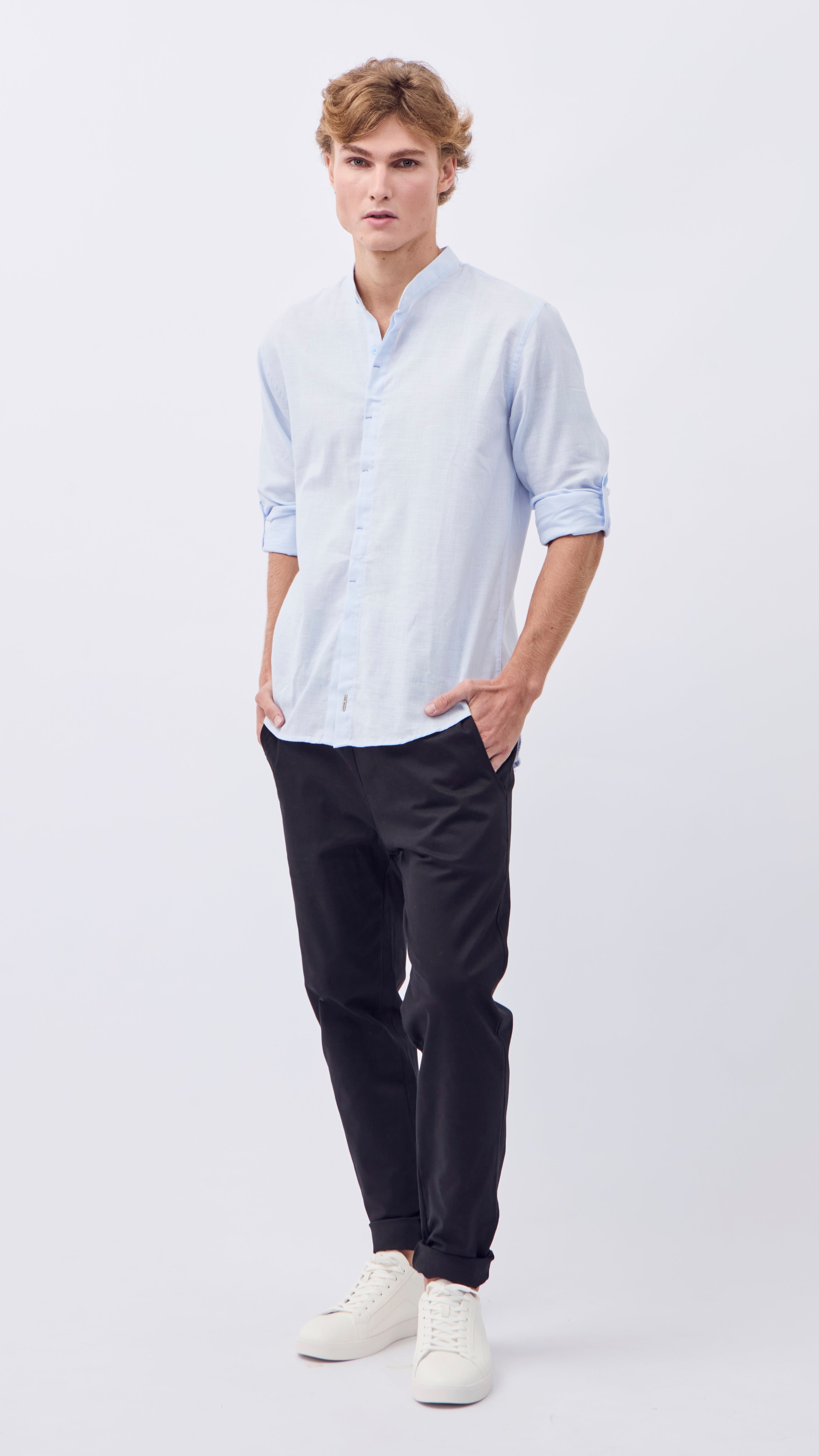 Shirt Linen - Sky Blue