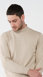 Light Beige Perkins Sweater