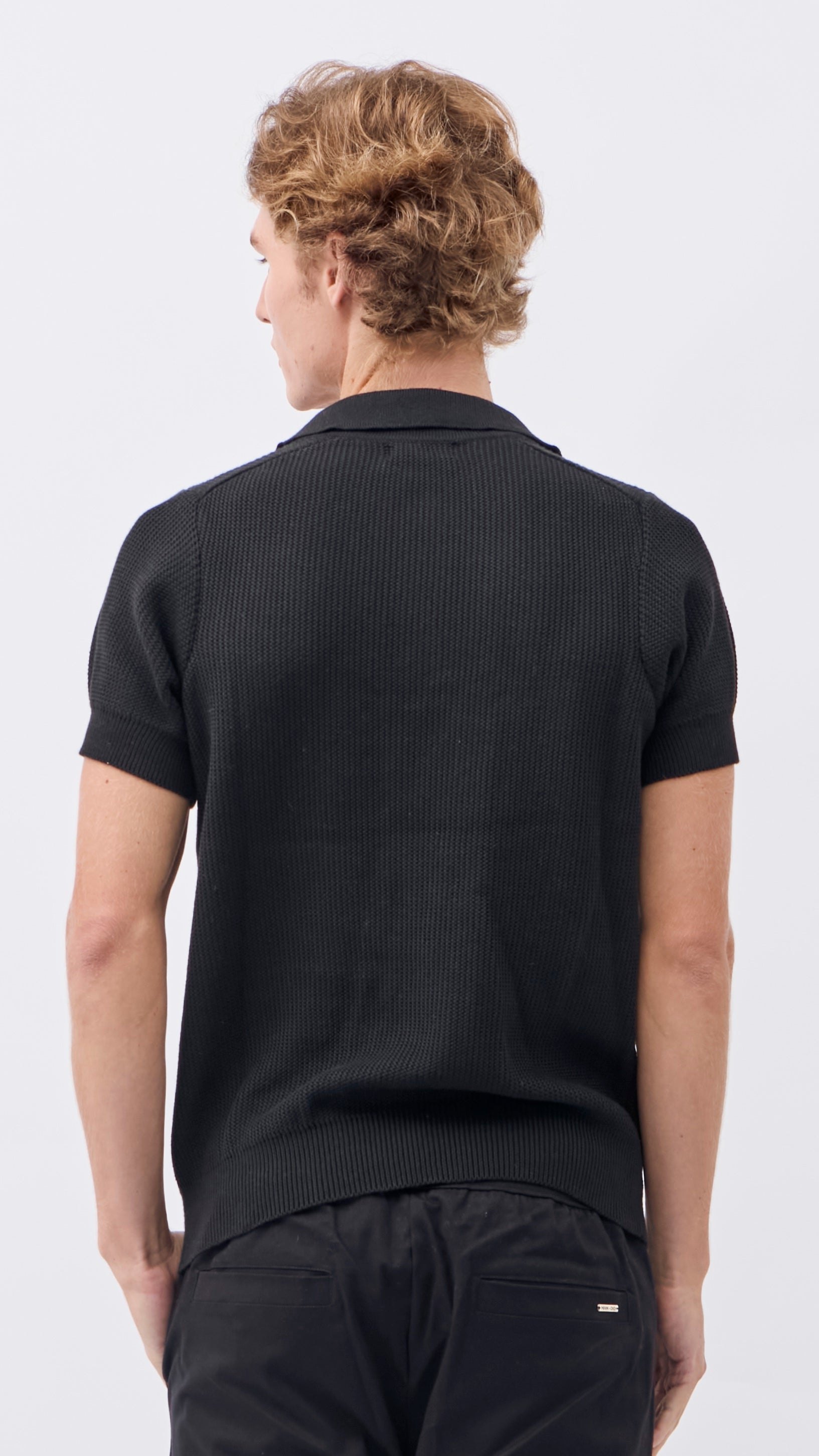 Polo Knitted Black