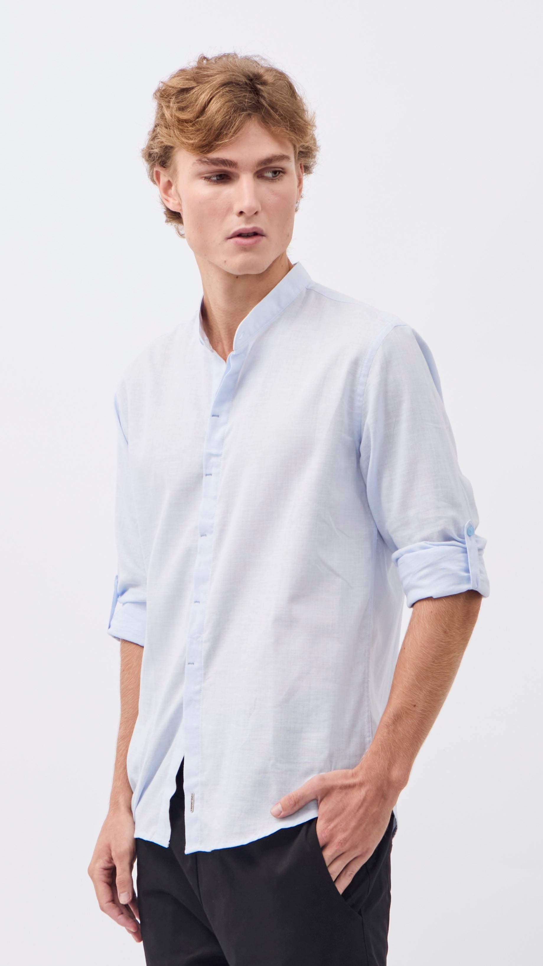 Shirt Linen - Sky Blue