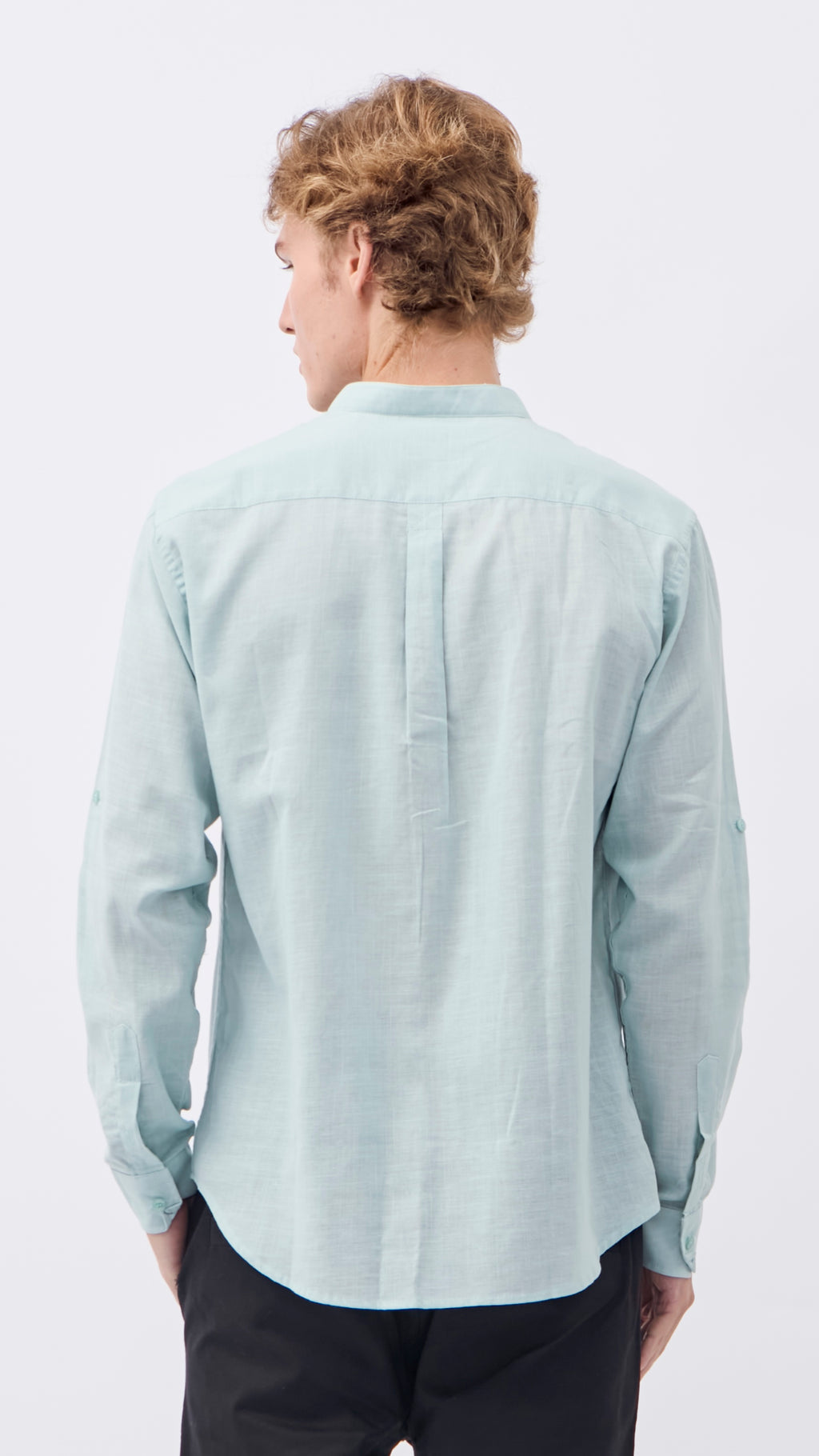 Shirt Linen - Verde Oceano