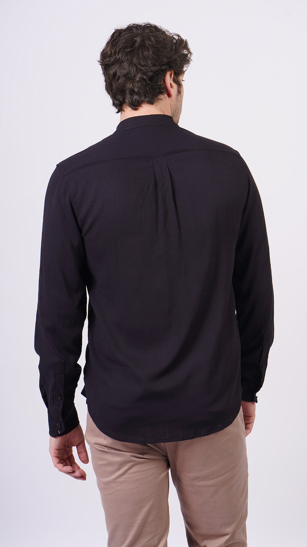 Shirt Linen - Black