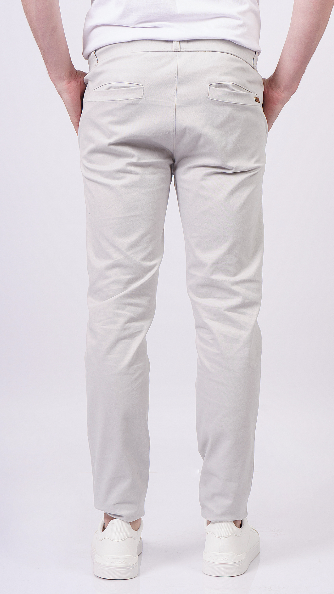 Light Gray Smooth Pants